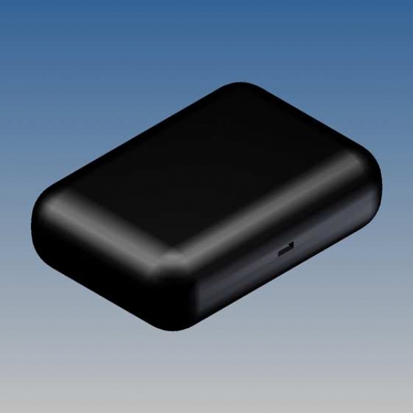 10007.9 Contenitore in ABS superficie opaca angoli arrotondati