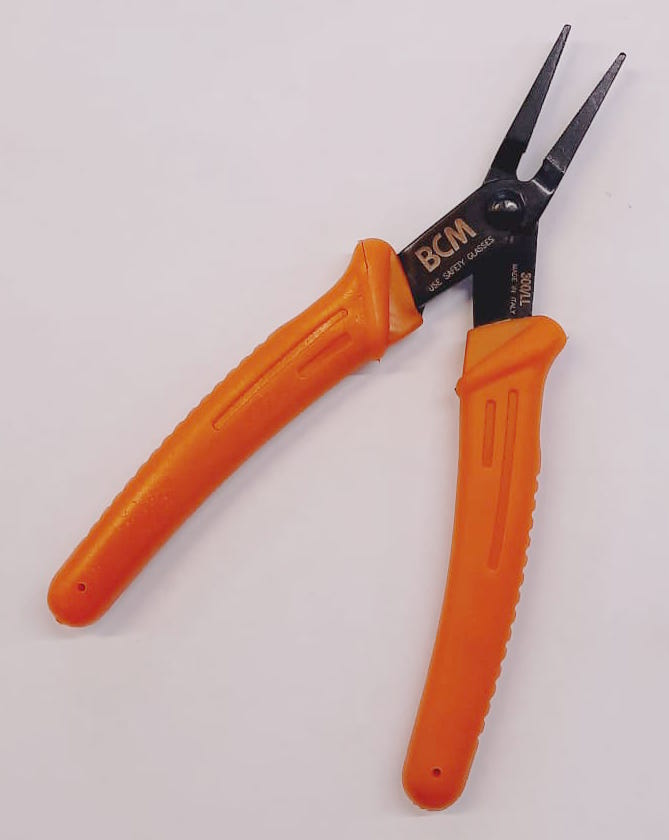 300/LLL - Pinza 150 mm becchi lunghi piatti