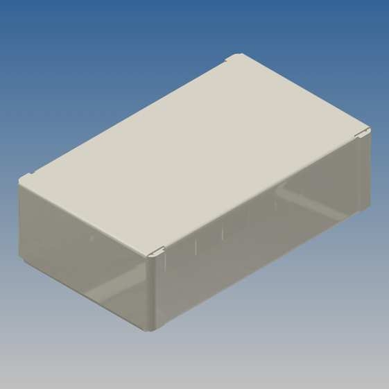 372 Contenitore in acciaio stagnato a fuoco coperchio a molla  chiusura