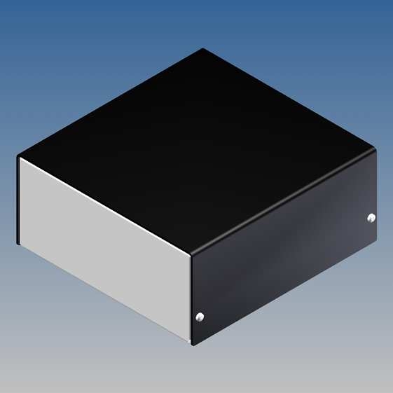 383 Contenitore in alluminio fondo e coperchio metallizzato