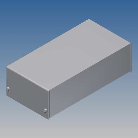 4/B Contenitore ARGENTO con fondo e coperchio in alluminio metallizzato