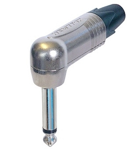 NP2RX Connettore professionale jack mono maschio 6,3 ad angolo retto