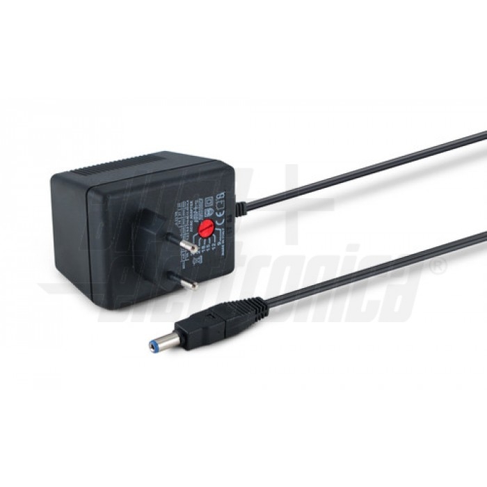 Alimentatore lineare 11,2W  uscita alternata regolabile 9-24Vac 600mA