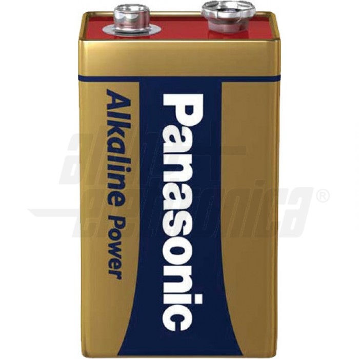 Pila Alcalina 9V - 6LF22 - Panasonic Blister da 1pz