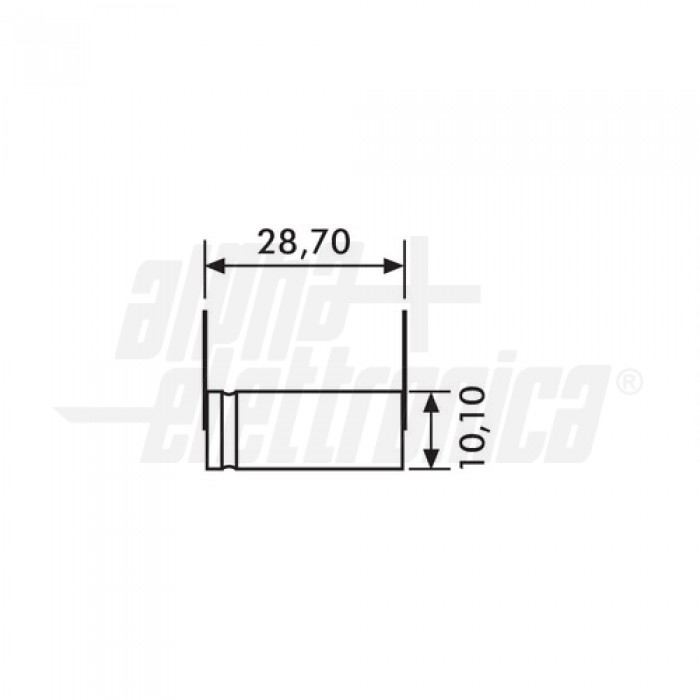 BATTERIA Ni-Mh 2/3AAA 1,2V 300mAh - immagine 3