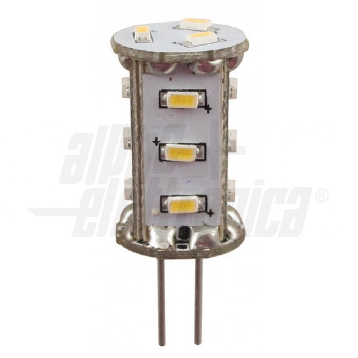 Lampadina a Led G4 - 1,5W - 12Vac/dc - BIANCO CALDO