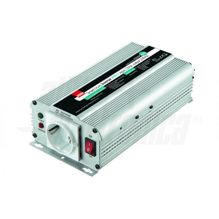 Inverter Onda modificata  600W Ingresso: 12Vdc, Uscita: 230Vac