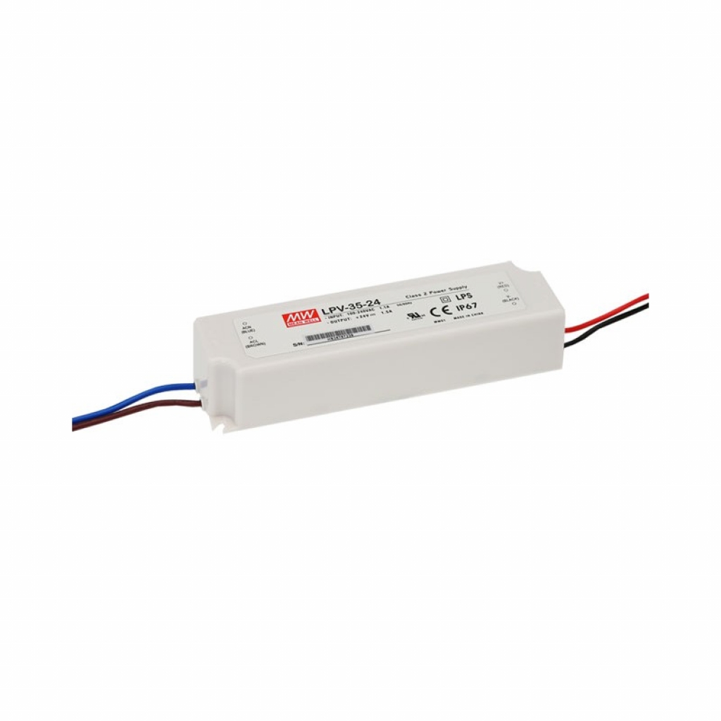 LPV-35-24 Alimentatore 35W 24Vdc 1.5A IP67