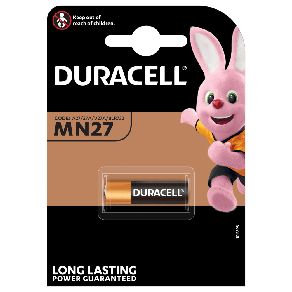 MN27 Duracell batteria alcalina 12V - Blister 1pz