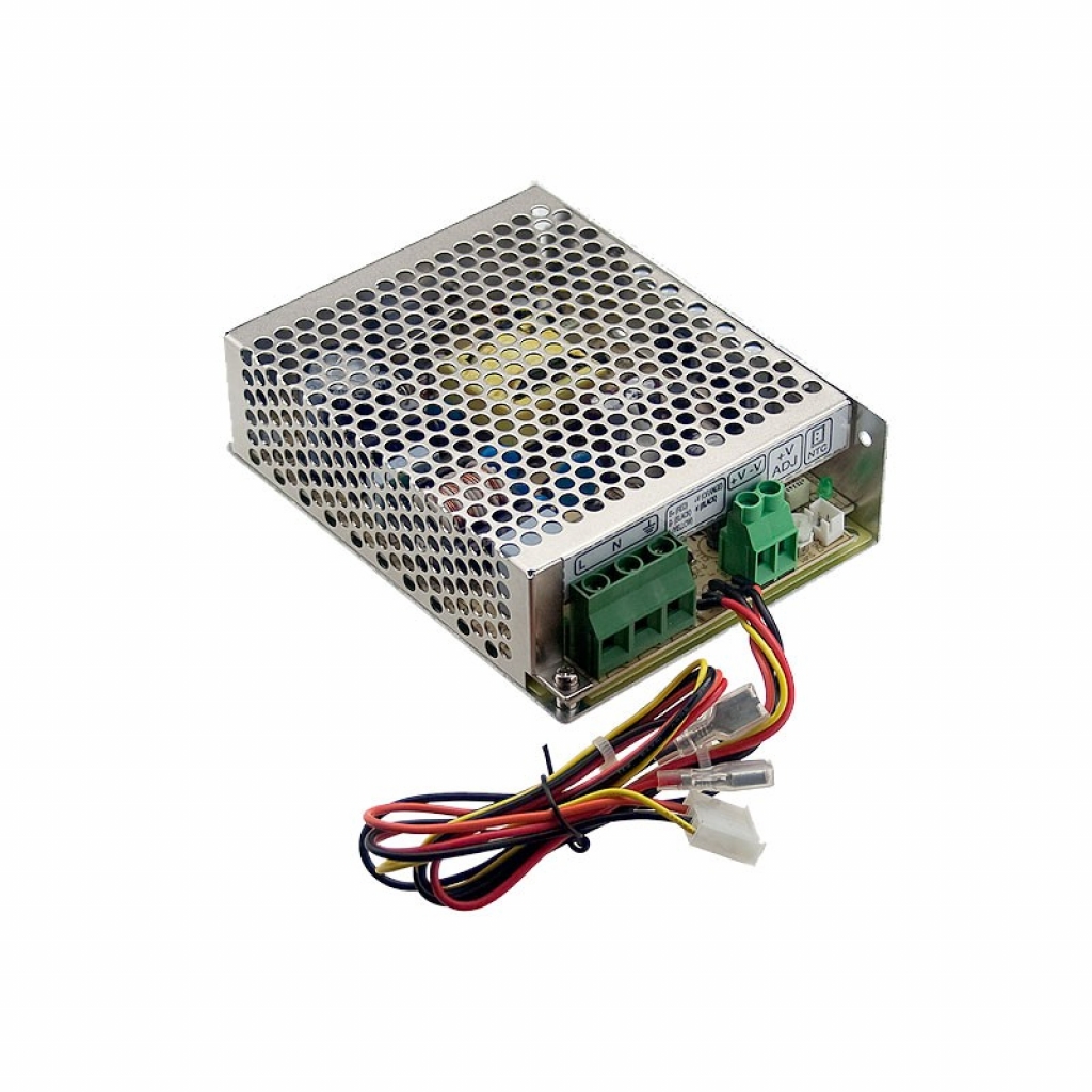 Alimentatore switching uscita singola 50W 13.8V funzione caricabatteria