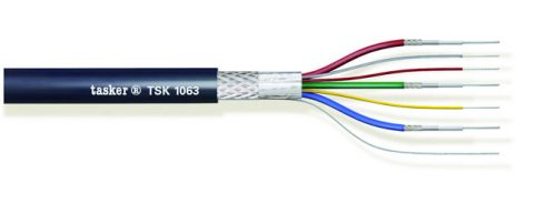TSK1063 Cavo Multivideo doppia schermatura 3x0,08 (75Ohm) + 3x0,22 mm²