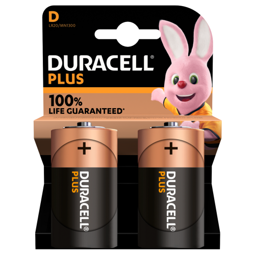 "D" Torcia Batteria Alcalina ULTRA DUARACELL - MN1300