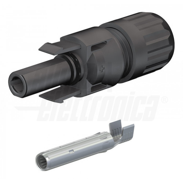 Connettore MC4 per fotovoltaico Femmina 1000V Per cavo 4-6mm Staubli MC4