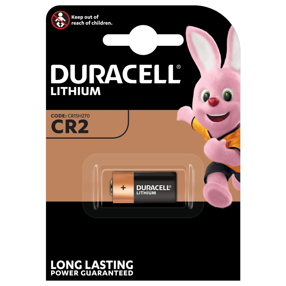 CR 2 Duracell Batteria Al Litio 3V - Blister 1pz