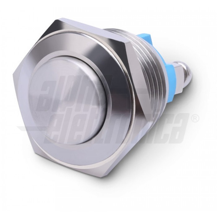 Pulsante antivandalo SPORGENTE diametro 16mm IP65 terminali a vite