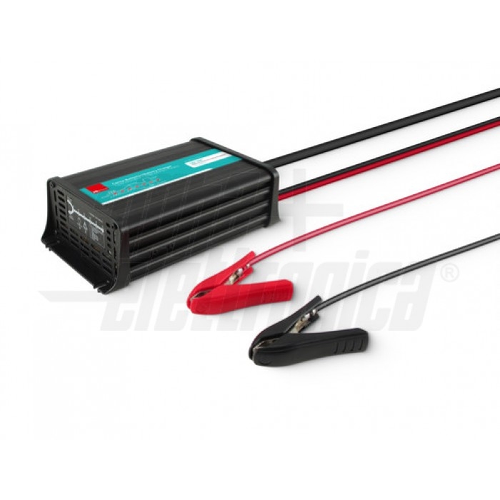 KCP20-12/1 Caricabatterie per batterie piombo 12Vdc - 20A 7 livelli