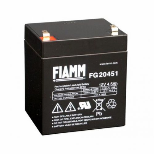 FG-20451 Batteria al piombo FIAMM 12V 4.5 AH