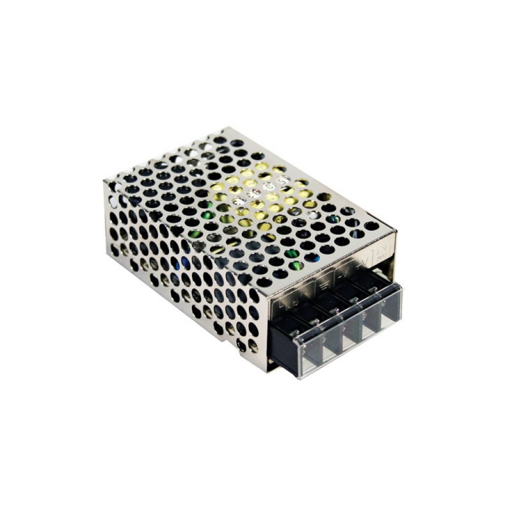 RS-25-12 Alimentatore grigliato 25W 12Vdc 2.1A Enclosed