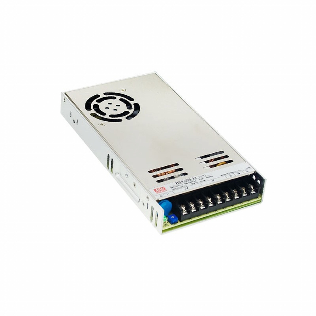 RSP-320-24 Alimentatore switching 320W 24Vdc 13.4A con PFC