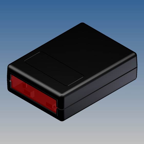 10005-B.9 Contenitore in ABS superficie opaca ed angoli arrotondati