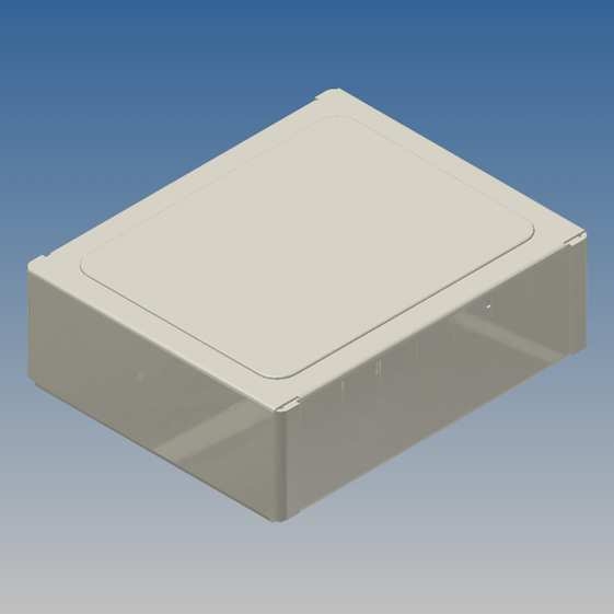 392 Contenitore in acciaio stagnato a fuoco coperchio a molla chiusura