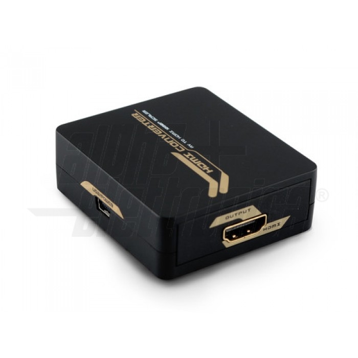 Convertitore da Composito + audio analogico L/R a HDMI - Con scaler - immagine 2