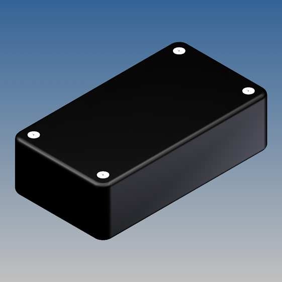 COFFER-1.9 Contenitori in ABS con angoli arrotondati