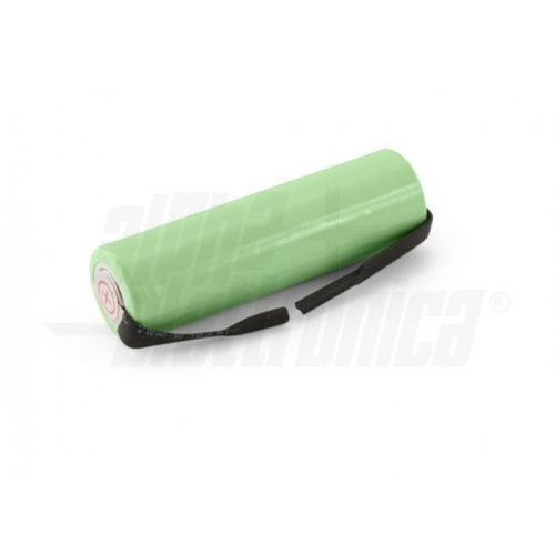 Batteria Ni-Mh AA 1,2V 1600mAh - ricaricabile con lamelle a saldare
