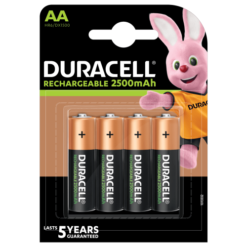 Batterie Ricaricabili-AA Rechargeable-2500mAh