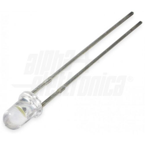 Diodo Led diametro 3mm - Alta luminosità - BIANCO FREDDO