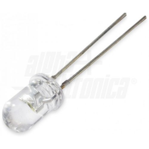 Diodo Led diametro 5mm - Alta luminosità - BIANCO CALDO