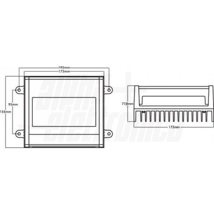 Regolatore di carica MPPT 30A - 12/24Vdc - Input 60V - immagine 2