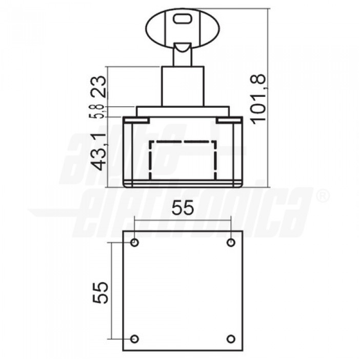 Interruttore per disconnessione / staccabatterie 300A - immagine 2