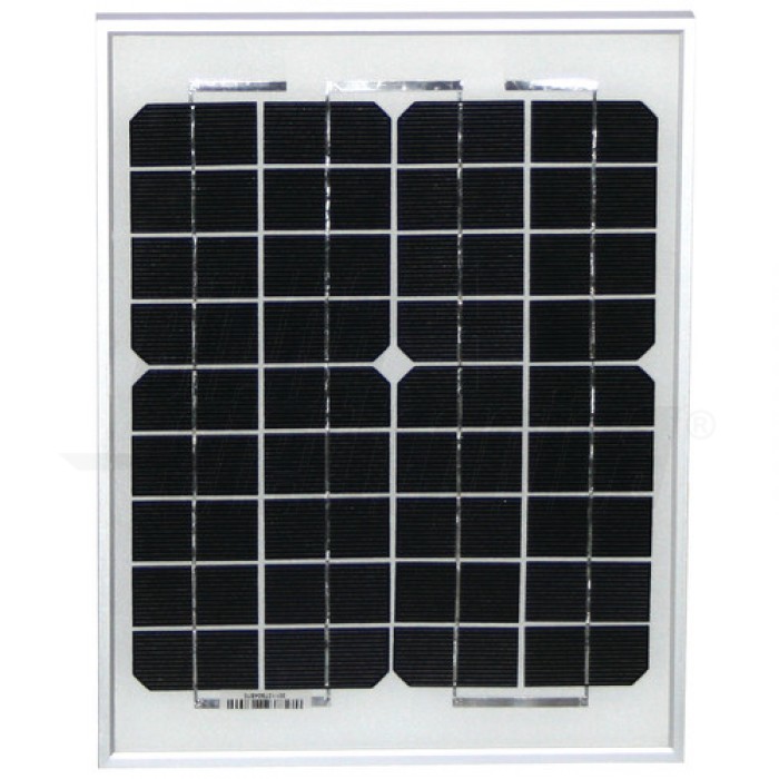Pannello fotovoltaico Monocristallino - 15W - 24,3V