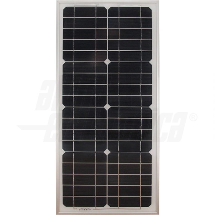 Pannello fotovoltaico Monocristallino - 27W - 21,7V