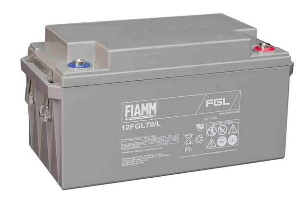 12FGL70/L Batteria al piombo FIAMM Long Life 12V 70Ah