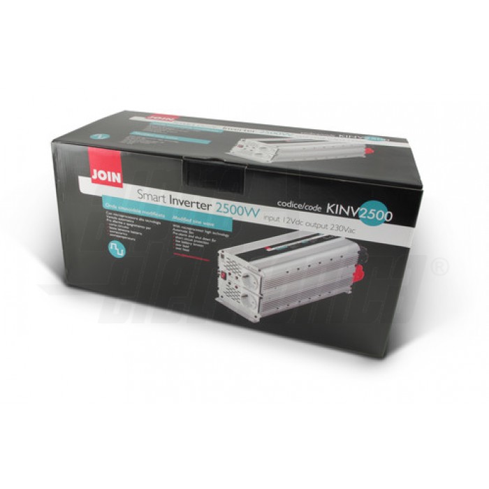 Inverter Onda modificata 2500W Ingresso: 12Vdc, Uscita: 230Vac - immagine 5