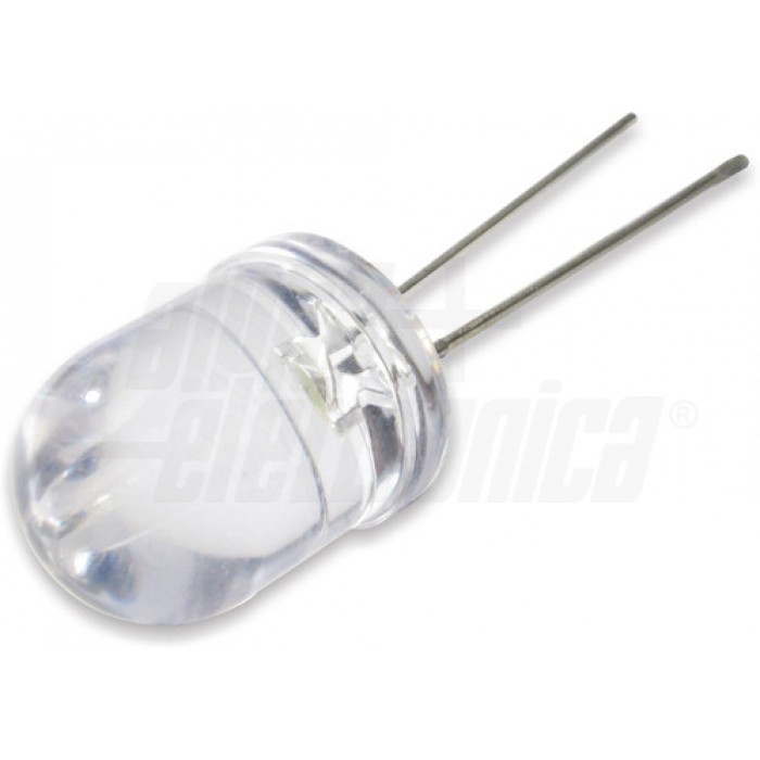 Diodo led diametro 10mm - Alta luminosità - Blu