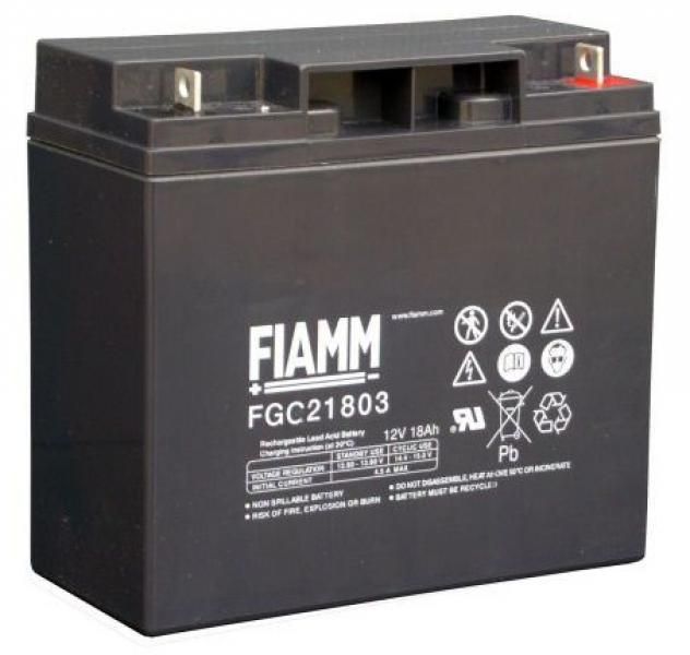 FGC-21803 Batteria al piombo FIAMM  12V 18AH per uso ciclico o trazione