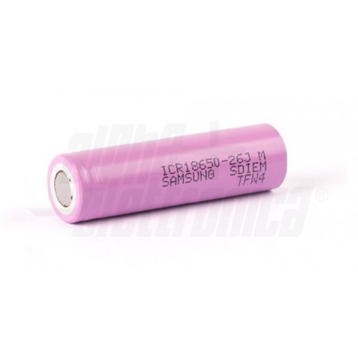 18650 Batteria ricaricabile Li-ion 18650 3,6V 2600mAh - SAMSUNG