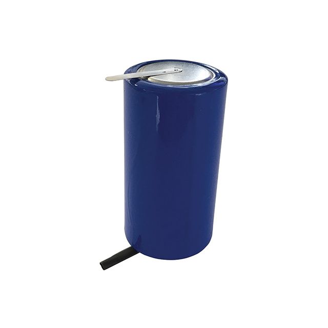 CR123A Batterie litio cilindriche 3V 1300mAh con terminali a saldare