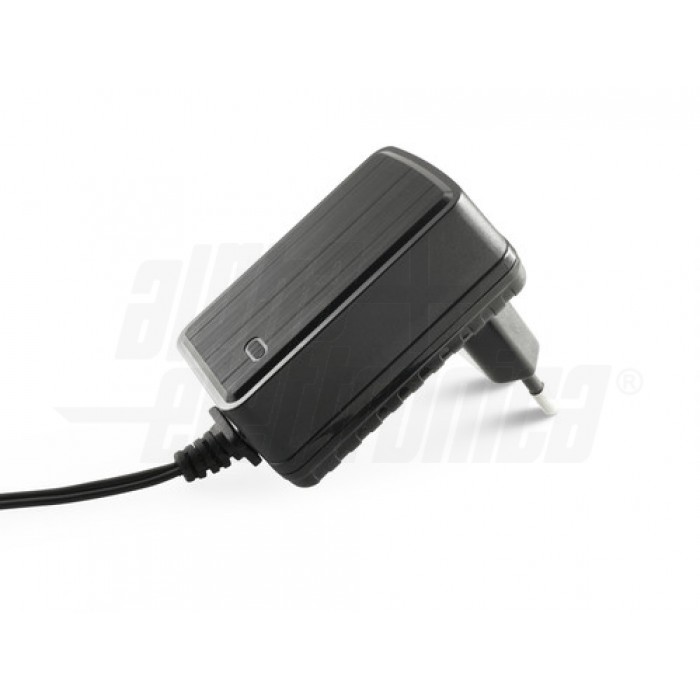 Alimentatore switching 24W 12Vdc 2A 1 Connettore 5,5 x 2,5mm