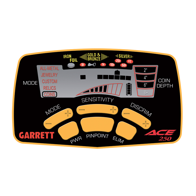 ACE 250 Metal detector con Piastra 6,5 x 9” PROformance - GARRETT - immagine 2