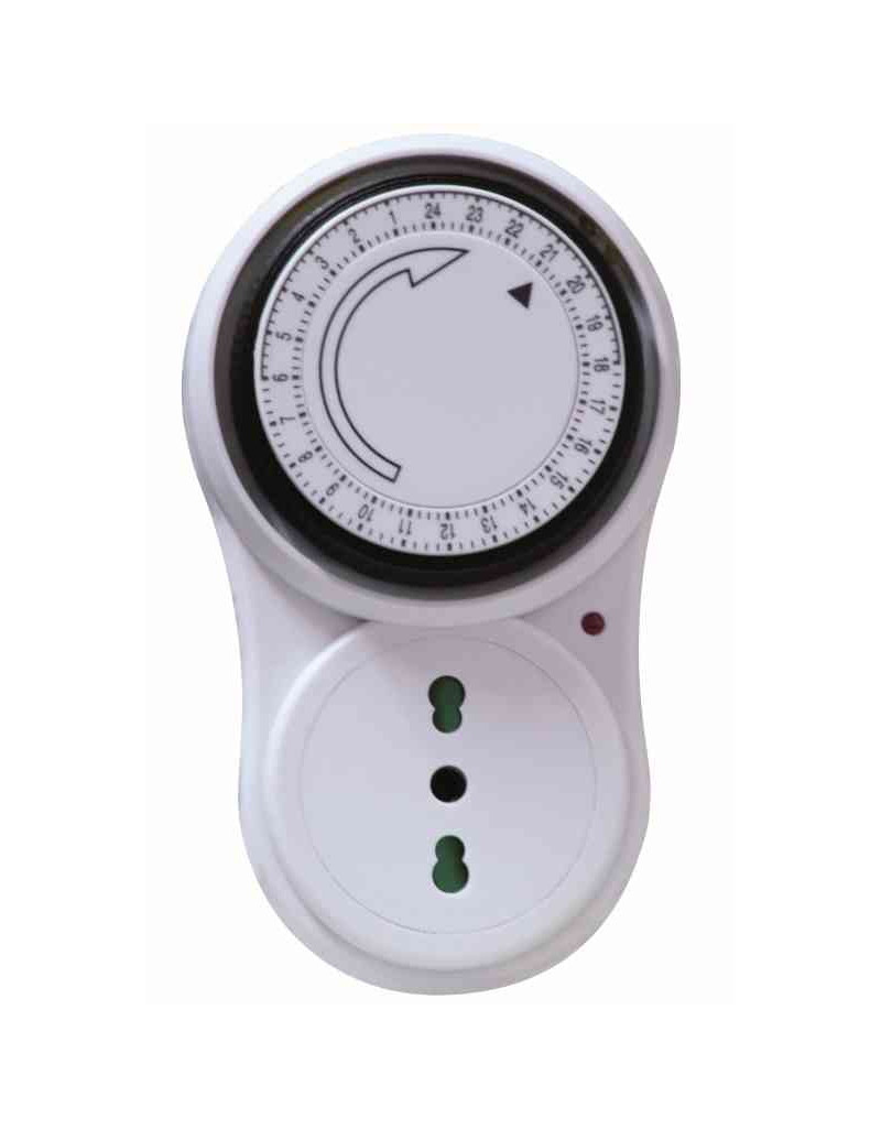 Presa TIMER Programmabile giornaliera 24H analogica