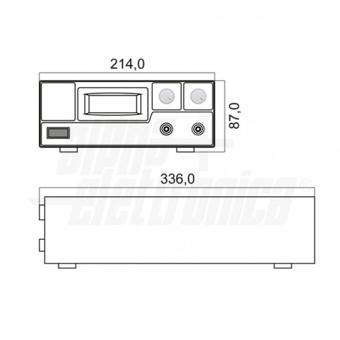 Alimentatore 0-60V 0-10A da laboratorio a tensione regolabile - immagine 2