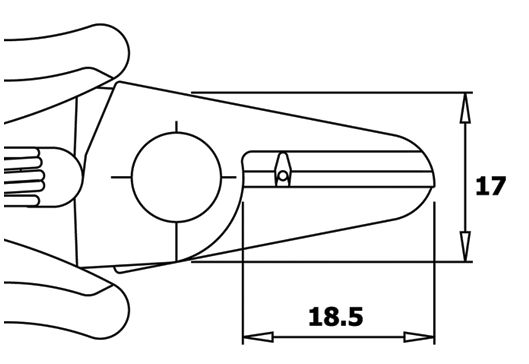 CSF-30 - Cesoia / spellafili multiuso lunghezza 144mm - immagine 3