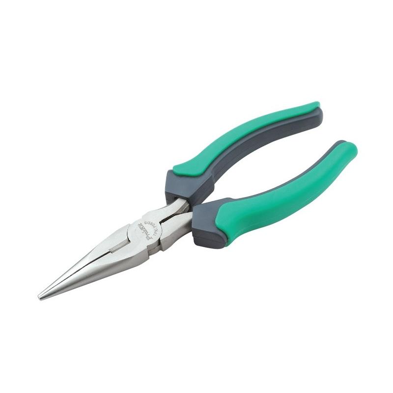 1PK-709DS - Pinza becchi lunghi manici bicolore 165mm