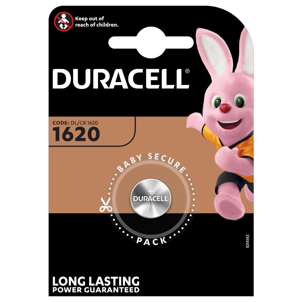 CR1620 Duracell batteria a bottone Litio 3V - Blister 1pz