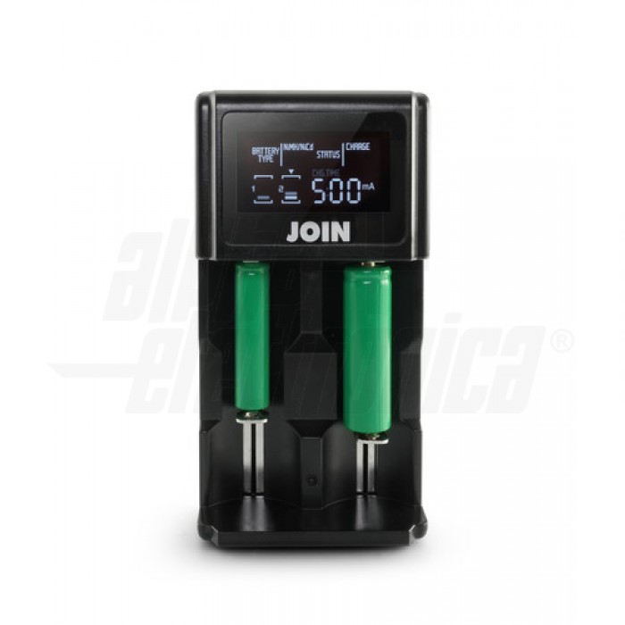 Caricabatteria Ni-Cd - Ni-Mh / Li-ion - LiFePo4 - IMR - 2 celle - immagine 2