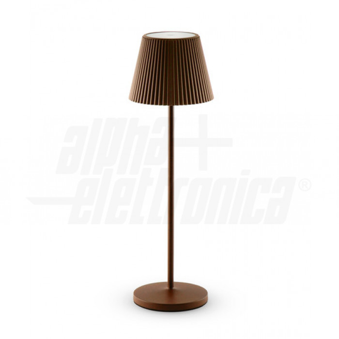 Lampada da tavolo a LED a batteria portatile – Serie Pirò – CORTEN